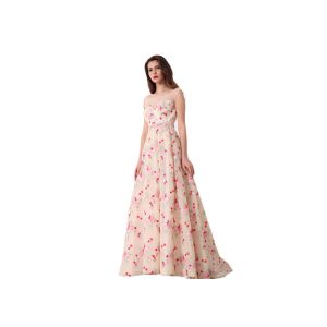 Quality Pretty Special Occasion Muslim Evening Dress / O Neck Arabic Party Dress for sale