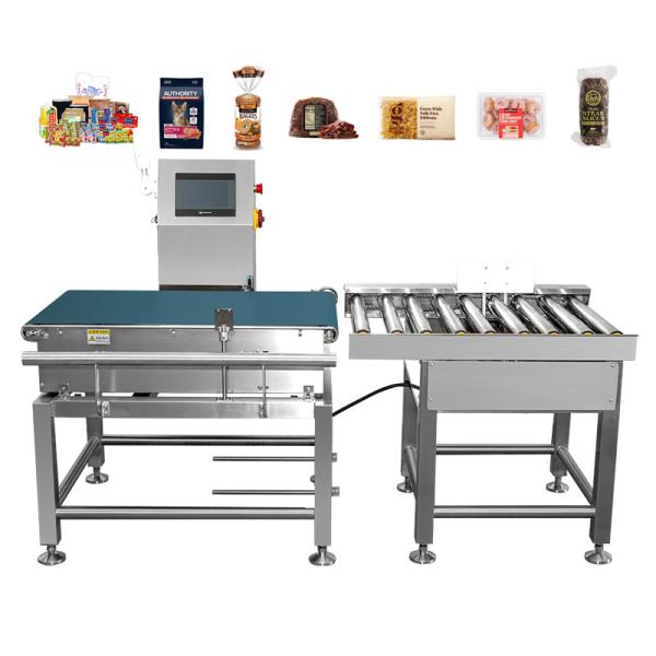 Buy Automatic Weighing Dynamic Checkweigher Food Packaging Check Weigher at wholesale prices
