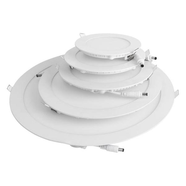 Buy No Radio Interference Recessed LED Panel Lights, 3cct 3000K-6500K, 3W-25W, 80-83Ra/95-98Ra at wholesale prices