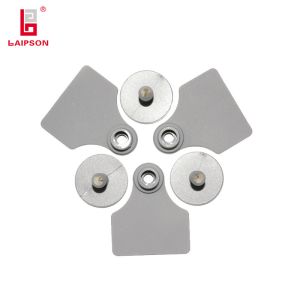 48mm OEM Visual TPU Plastic Pig Swine Sheep Ear Tag Different Colors For Pig