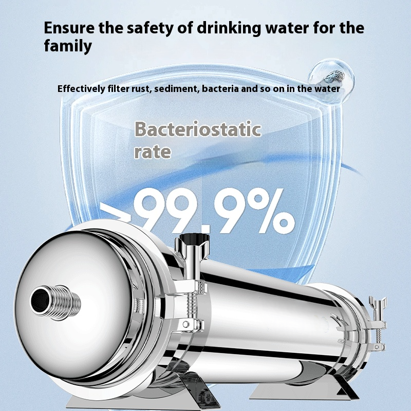 M-Feet Stainless Steel Home Water Filtration System Manual Purification UF