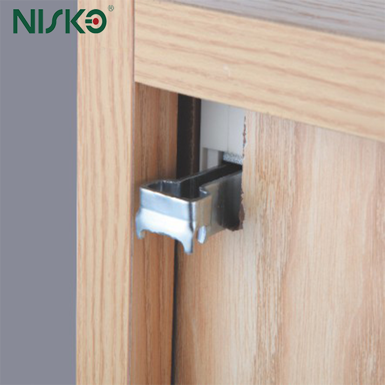 Anti Slip Kitchen Cabinet Hanging Bracket Adjustable 80kg Loading Capacity
