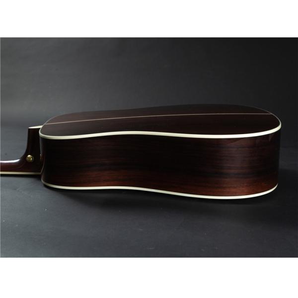 OEM custom guitar 41 inch solid spruce top D45f style handmade Acoustic Guitar with pickup 301 fishman