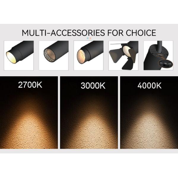 2700K-3000K-3500K Black Led Track Lighting Ocean Bound Track Lighting Pendants 6W