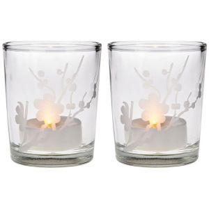 Printing Glass Candle Holders