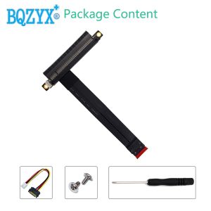 M.2 NGFF NVMe to PCIe 3.0 X16 Extension Cable 20cm Black