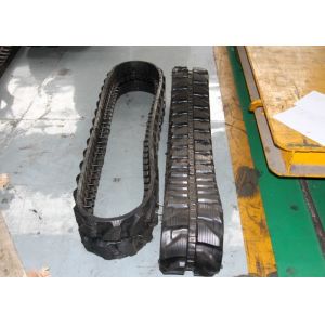 Mini Excavator Rubber Tracks 3360mm Overall Length For Skid Steer Loaders