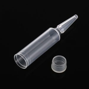 Serum Plastic Ampoule Packaging , Small Empty Lotion Bottles 16mm Diameter