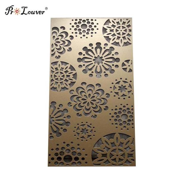 Aluminum Divider Screen Laser Cut Panel Used for Privacy Screen
