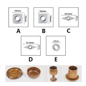Carbide Woodturning Tools Set for Professional Wood Turning