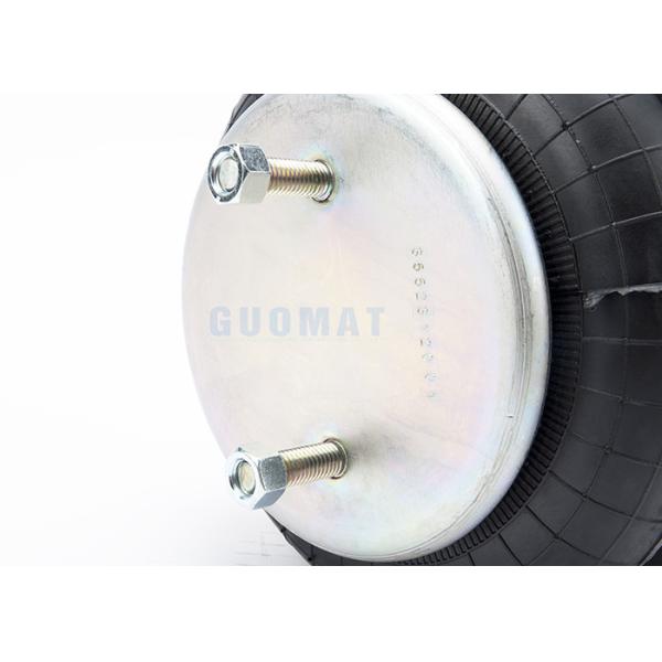 Firestone Bellows NO.20-2 Rubber Air Spring With Two Pillars Stick Nuts On Each Plate