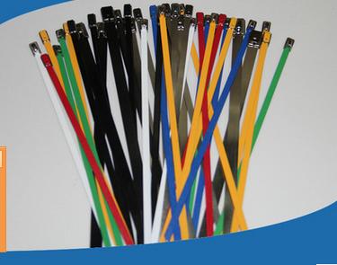 Stainless steel (PVC coated)cable tie