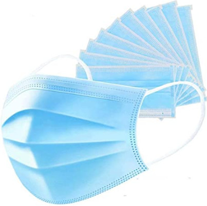Buy Fluid Resistant Foldable Face Mask , Non Irritating 3 Ply Non Woven Fabric Mask at wholesale prices