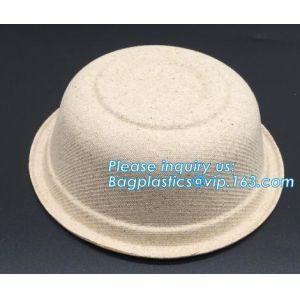 Sugarcane Bagasse Disposable Salad Bowl,biodegradable compostable sugarcane