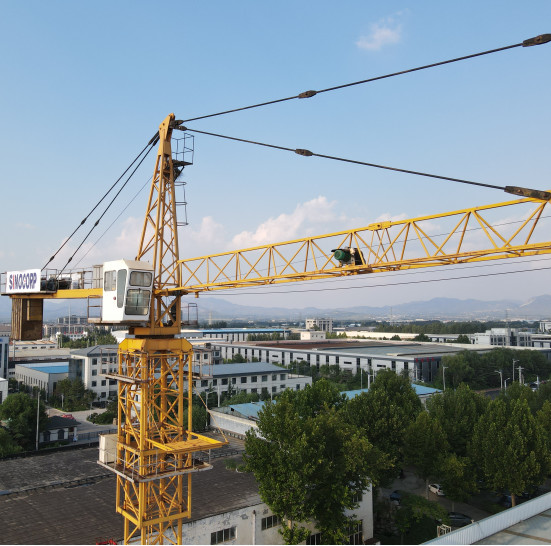 Buy QTZ40 QTZ63 QTZ80 6t Capacity Mini Topkit Chassis Tower Cranes at wholesale prices