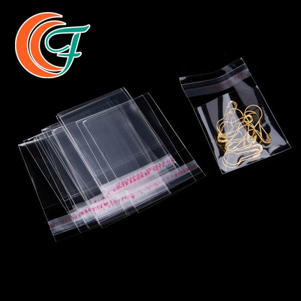 Buy Custom Printing OPP Packaging Bag Gift Food Grade Self Adhesive Clear at wholesale prices