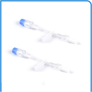 PVC Syringe Medical Extension Tube With Needle Free Connector