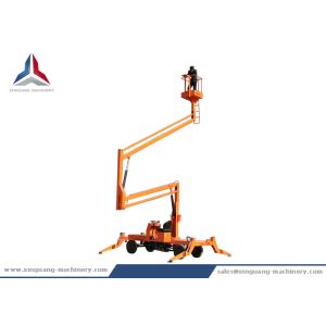 Diesel Power Self Propelled Crank Arm Lift with 10m Platform Height