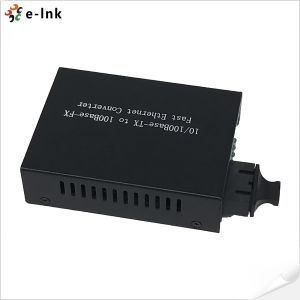 10 / 100M Fast Ethernet Media Converter 128Kb RAM for Data Buffer