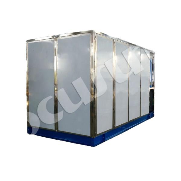 Buy 25T Fisheries Africa Ice Machine Industrial Flake Ice Compactor for Garment Shops at wholesale prices