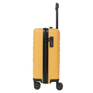 20 Inch Yellow 0.8mm Carry On Trolley Luggage
