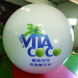 Oxford Inflatable Advertising Balloons Round Helium Balloon