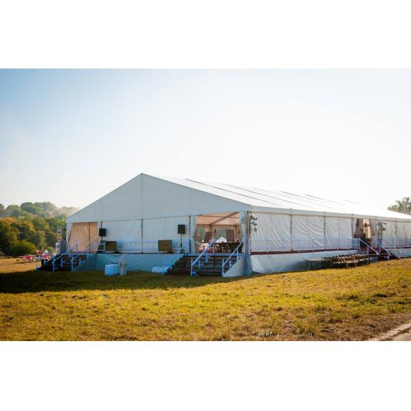 Business Trade Show Tent 35x45m Large Durable Aluminium Frame Pvc Fabric