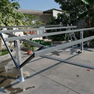 Hot Dip Galvanized Q235 Steel Solar Panel Racks