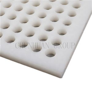 Impact Resistance Perforated 8Mm Uhmw Polyethylene Sheet