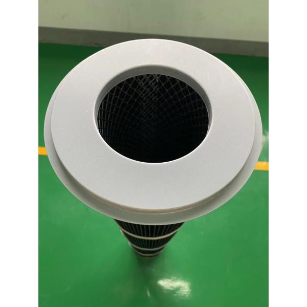 Buy Galvanized Carbon Steel 5um Dust Filter Cartridge With Brim PTFE at wholesale prices