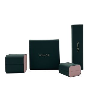 Round Corner Soft Touch Luxury Jewelry Packaging Box For Gift Watch