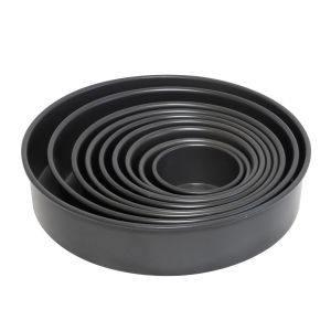 Quality Rk Bakeware China-Nonstick Round Aluminum Straight Sided Cheese Cake/Deep Dish Pizza Pan for sale