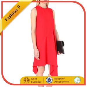 China Asymmetric swing drape dress on sale