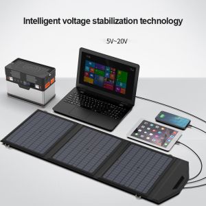 Black Solar PV Panels 60W ETFE Flexible Waterproof Monocrystalline Silicon