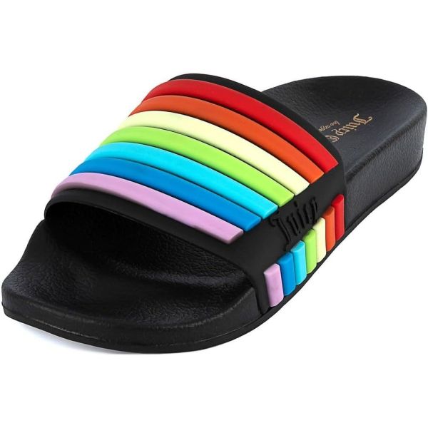 EVA Rubber Soles Women's Slides Rubber Band Flat Sandals Slip On