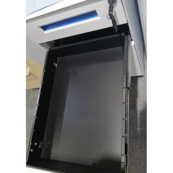 3 Drawer Steel Pedestal Cabinet Manufacturers Powder Coating