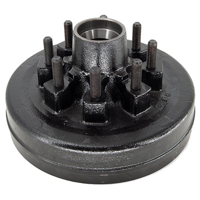 Trailer Axles Parts Cast Iron 10" 12" Mobile Home Brake Drum for 3500 7000 lbs Axle