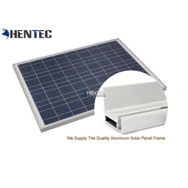 Buy CA And CE Aluminum Solar Panel Frame 6063-T5 With Oxidized / Anodizing at wholesale prices