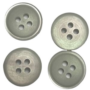 Fancy Shirt Buttons With 17L With Rainbow Effect Use On Shirt