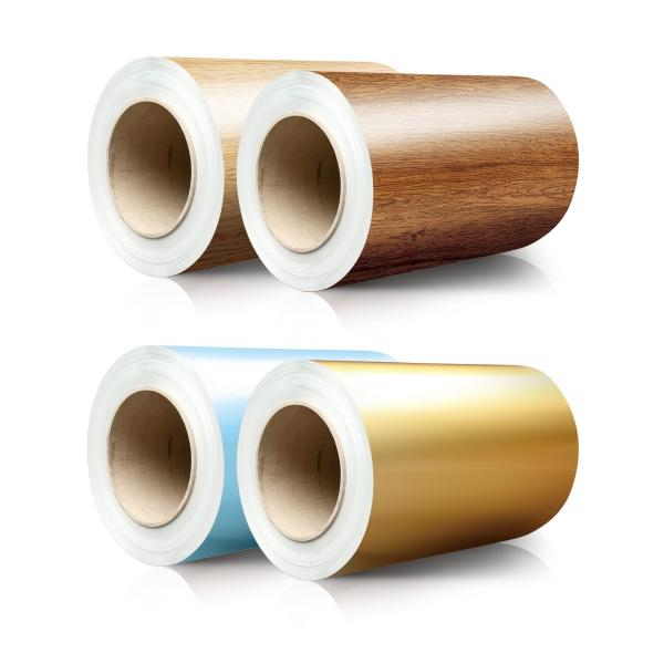 Buy Wood Textured Aluminum Plastic Composite Board with Polyester Coating at wholesale prices