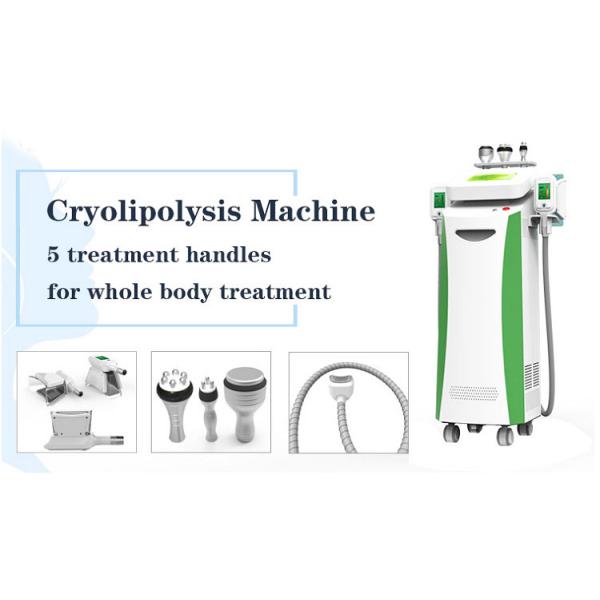 Buy non invasive fat reduction procedures cryolipolysis cavitation rf multifunction machine at wholesale prices