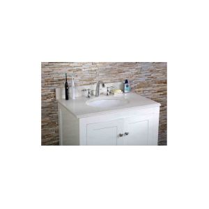Luxury Custom Bathroom Countertop American Style Full Overlay Construction