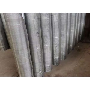 Square Hole Woven Wire 0.5mm 1mm Diamond Steel Mesh