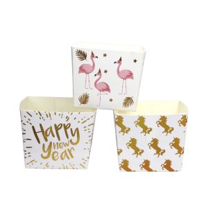 PE coating Foil Horse Pattern Paper Baking Pans