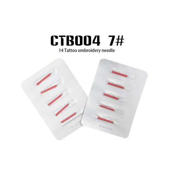 Buy Red Microblading Needles Less Vibration Individually Packed Disposable at wholesale prices