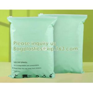 Biodegradable Apparel, Clothes Packaging, Biodegradable Compostable Zip Clothing