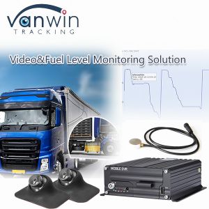Easy Intall Vehicle Cctv MDVR Ultrasonic Fuel Oil Diesel Liquid Level Monitoring