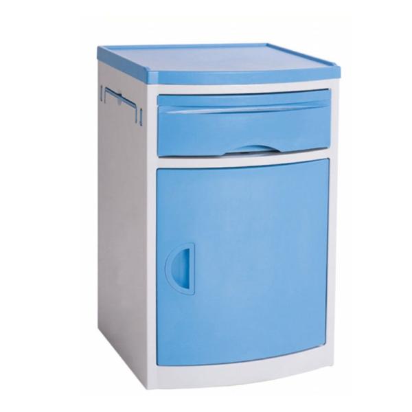Buy Lightweight Hospital Bedside Nightstand ABS Fireproof Easy Installation at wholesale prices