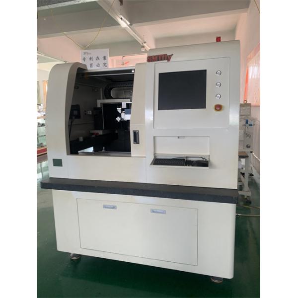 Buy High Speed Laser Depaneling Machine Wavelength 355nm Scanning 2500mm/S at wholesale prices