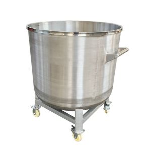Customizable 100L-2000L Stainless Steel Movable Storage Tank